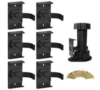 THATSRAD 20 Pezzi Clip per Base da Cucina Clip Fissaggio Battiscopa Clip per Battiscopa e Pannelli della Cucina Clip per Zoccolo da Cucina per Gambe di Diametro 26mm per Divani Tavoli Armadi e Letto