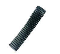 THBGTCNQ Cinturino elastico for orologio da 18 mm, 20 mm, 22 mm, cinturino retrattile in acciaio inossidabile, unisex(Black-2,20mm)