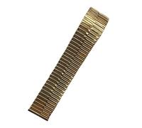 THBGTCNQ Cinturino elastico for orologio da 18 mm, in acciaio inossidabile, for uomo e donna(Gold,14mm)