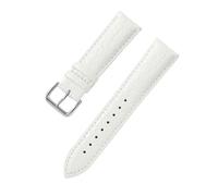 THBGTCNQ Cinturino for orologio, cinturino di ricambio in pelle a sgancio rapido for uomo e donna(White,14mm)