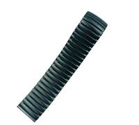 THBGTCNQ Cinturino for orologio, cinturino elastico in acciaio inossidabile, cinturino di ricambio universale(Matte Black,20mm)