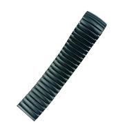 THBGTCNQ Cinturino for orologio, cinturino elastico in acciaio inossidabile, cinturino di ricambio universale(Matte Black,20mm)