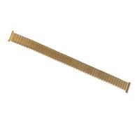 THBGTCNQ Cinturino for orologio elastico a molla in acciaio inossidabile 10mm 12mm 14mm 16mm 18mm 20mm Bracciale elastico in metallo Uomo Donna Catena for orologio elastico(Gold,12mm)