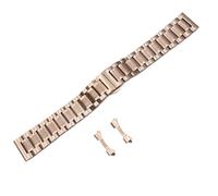 THBGTCNQ Cinturino for orologio in acciaio inossidabile da 18 mm, cinturino di ricambio universale(F,14mm)