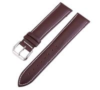 THBGTCNQ Cinturino for orologio in pelle con fibbia in acciaio inossidabile, design a sgancio rapido, cinturino universale(D,15mm)