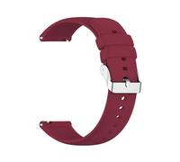 THBGTCNQ Silicone Watch Band Quick-release Replacement Watch Strap Universal Wristband(Wine red,24mm)