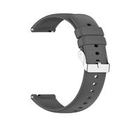 THBGTCNQ Silicone Watch Strap Quick Release for Men Women(Gray,22mm)