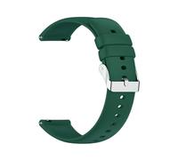 THBGTCNQ Silicone Watch Strap Quick Release for Men Women(Green,16mm)