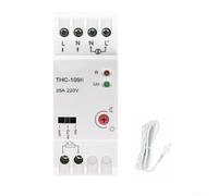 THC-109B Interruttore di controllo della luce fotocellula per illuminazione automatica AC220V 50/60Hz con design su guida DIN (25A)