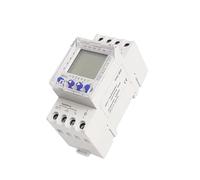 THC-822 Conversational Programmable Timer 2Channel Changeover Contacts Digital Timer Switch with Battery 16A 220V 110V ZDVHOMCB(AC110V)