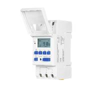 THC15A Interruttore temporizzato Montaggio su guida DIN Microcomputer elettronico digitale programmabile settimanalmente 220 V 110 V 12 V 24 V 48 V Relè suoneria