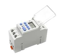 THC15A Tipo Din Rail 2 Fili Settimanale 7 Giorni Programmabile Digitale Interruttore Temporizzatore Relè Controllo AC 220V 230V 12V 24V 48V 16A(30a,1NO 24V AC DC)