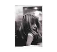 THCTCA Marianne Faithfull - Poster su tela, decorazione artistica da parete per soggiorno, camera da letto, senza cornice, 20 x 30 cm