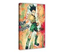 THCTCA Poster su tela con immagine di Hunter Kunst Wandbilder, decorazione per camera da letto, sport, ufficio, stanza, regalo, con cornice, 30 x 45 cm