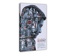 THCTCA Poster su tela con stampa dello zodiaco, decorazione per camera da letto, per ufficio, camera da letto, regalo, stile cornice, 20 x 30 cm