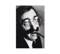 THCTCA Poster su tela con stampa di Woody Allen Als Groucho Marx, decorazione artistica da parete per soggiorno, camera da letto, senza cornice, 30 x 45 cm