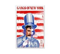 THCTCA Poster su tela Gangs of New York (2002), decorazione per camera da letto, sport, ufficio, stanza, regalo, senza cornice, 60 x 90 cm