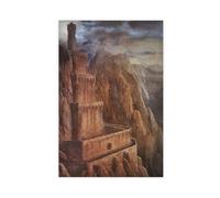 THCTCA Stampa artistica da parete con Tolkien, Herr der Ringe der Hobbit, decorazione artistica da parete per soggiorno e camera da letto, senza cornice, 40 x 60 cm