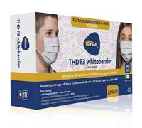 Thd Face Mask F3 Whitebarrier Mascherina Chirurgica Junior 20 Pezzi