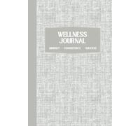 The 12-Week Health and Fitness Planner: Daily Food Log, Habit Tracker, and Wellness Journal for Motivation, Weight Loss, and Goal Success: Hardcover - Grey Linen