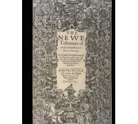The 1611 Authorised New Testament King James Bible