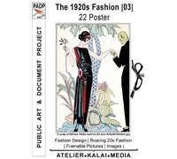 The 1920s Fashion 03 22 Poster (Tascabile)
