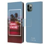 THE 1975 CANZONI CUSTODIA COVER A PORTAFOGLIO IN PELLE PER APPLE iPHONE TELEFONI