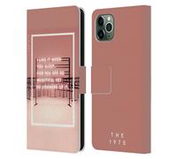 THE 1975 CANZONI CUSTODIA COVER A PORTAFOGLIO IN PELLE PER APPLE iPHONE TELEFONI