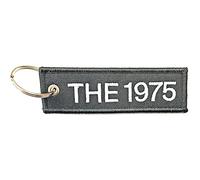 The 1975 Portachiavi Keychain Patch Band Logo Nuovo Ufficiale Nero