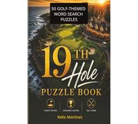 The 19th Hole Puzzle Book: Word Search | 6x9| 100 pages| 50 puzzles| solutions included