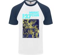 The 27 Music Club Uomo S/S Baseball T-Shirt