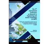 The 2nd International Conference on Research in Engineering and Science Technology (IC-REST)