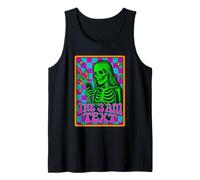 The 3 AM Text Retro Skeleton Vibrante Scacchi Humor Art Canotta