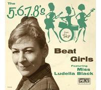 The 5.6.7.8's (feat. Miss Ludella Black) Beat Girls (Vinyl LP) 7" EP