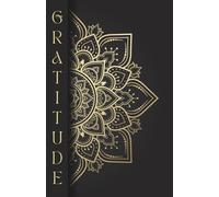 The 5-Minute Gratitude Journal for 2025 - Daily Prompts for Reflection, Mindfulness, Positivity & Personal Growth - Wellness Gift for Men & Women - Paperback black version