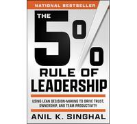 Anil K. Singhal The 5% Rule of Leadership (Copertina rigida)