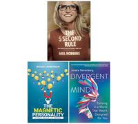 The 5 Second Rule, The Magnetic Personality & Divergent Mind 3 Books Collection Set