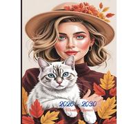 The 5-Year Goal Planner 2026-2030: Monthly Calendar (January 2026 to December 2030) for Goal Setting, Progress Tracking & Long-Term Success - Includes ... Holidays & More. Large Size 8.5"x 11", 161p.