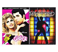 The 50's - 70's Rockin' to Disco with John Travolta Saturday Fever Dance Night & Grease Musical Double Bundle Feature Set