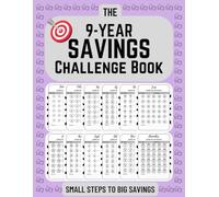 The 9-year Savings Challenge Book: Saving Money in a Simple and Easy Way for Women, Easy Steps to Achieving Financial Freedom