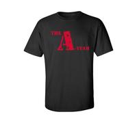 The A Team Retro TV Series Mr. T Words Only Men's T Shirt Black L