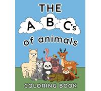 The ABC's of Animals Coloring Book