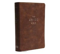 NKJV, Abide Bible, Leathersoft, Brown, Red Letter, Comfor (Rilegato in ecopelle)
