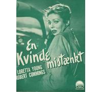 The Accused Loretta Young Robert Cummings Sam Jaffe 1949 programma cinematogr...