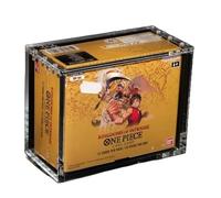 The Acrylic Box - Premium 6mm Custodia protettiva per One Piece Display Box | Su misura per One Piece per set da 1 - 5 display booster | Protezione UV e chiusura magnetica + protezione per spedizione
