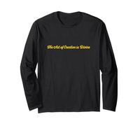 The Act of Creation is Divine Maglia a Manica