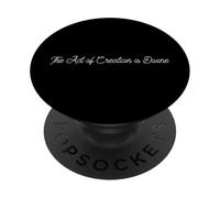The Act of Creation is Divine PopSockets PopGrip Adesivo