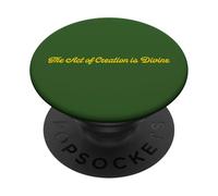 The Act of Creation is Divine PopSockets PopGrip Adesivo