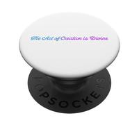 The Act of Creation is Divine PopSockets PopGrip Adesivo