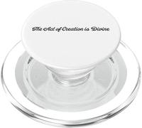 The Act of Creation is Divine PopSockets PopGrip per MagSafe